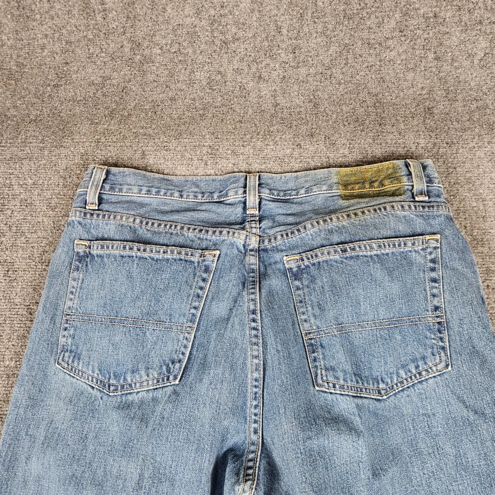 Polo Ralph Lauren Mens Straight Leg Jeans Medium Wash Blue Denim 34x32 RN41381